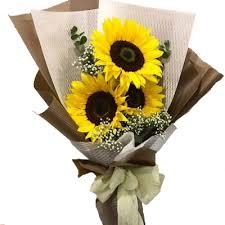 Bouquet of 3 Sunflowers product1030
